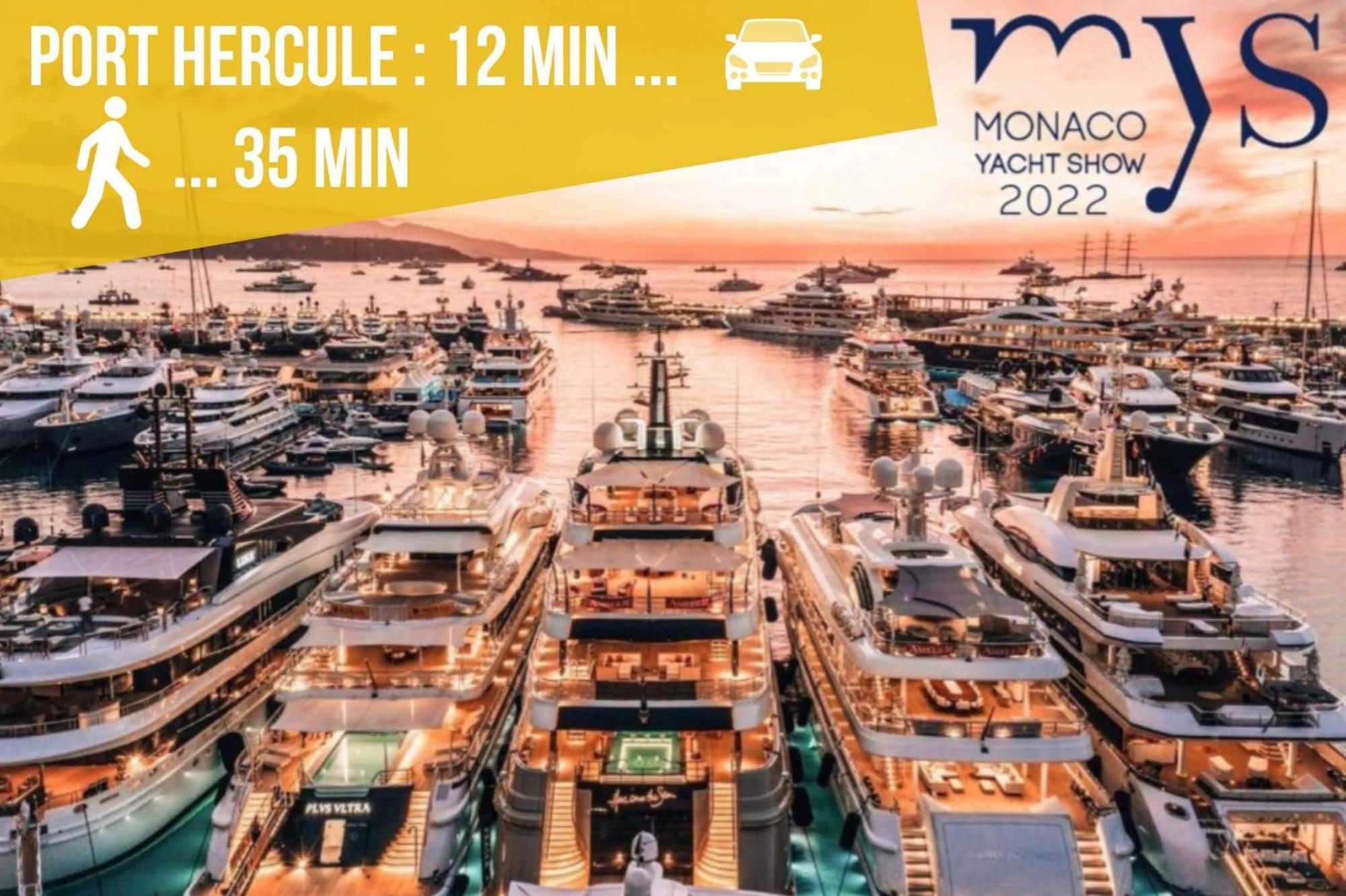 Luxueux Appartement - Vue Mer - Piscine - Free Parking - Monaco Cap-d'Ail Bagian luar foto